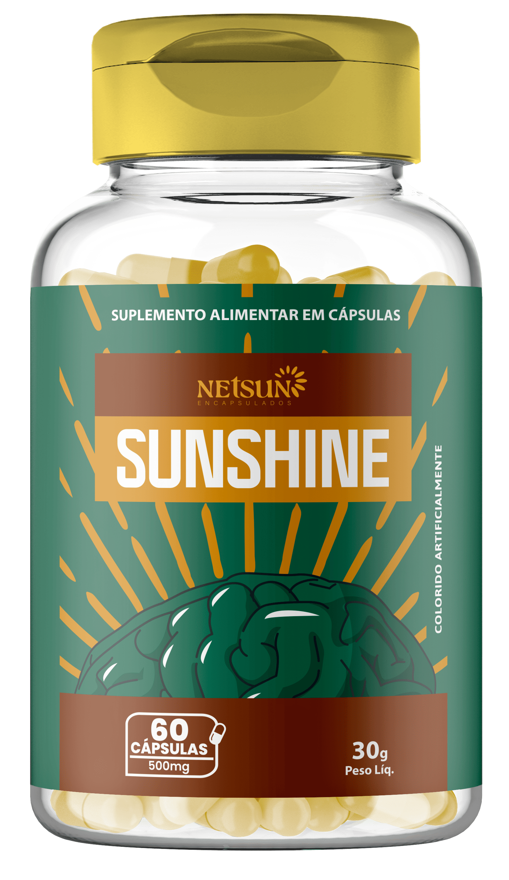 Pote do suplemento NETSUN Sunshine